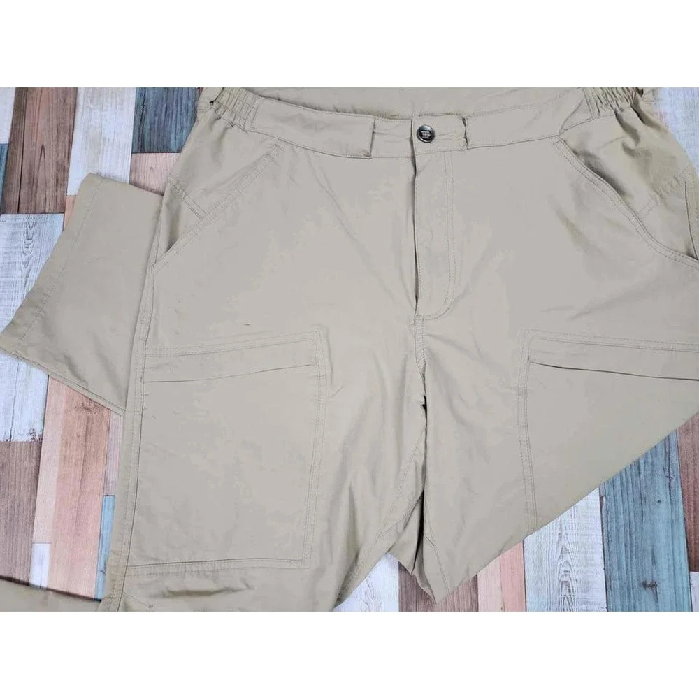 Free Soldier Tactical Pants Mens 38x30 Tan Khaki‎ Cargo Hiking Outdoor Work Gear